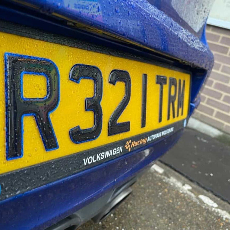 3D Gel Sparkle Blue Plates - UMR Accessories